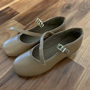 Girls "TapRite" Molded Tap Slide Buckle Tap Shoes